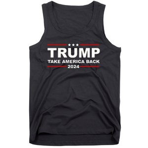 Donald Trump 2024 Take America Back Usa United States Tank Top