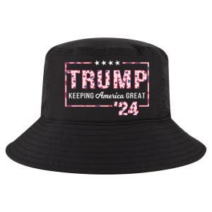 Donald Trump 2024 President Pro Trump Leopard Print Cute Gift Cool Comfort Performance Bucket Hat