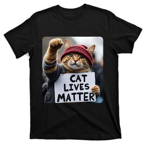 Donald Trump 2024 Cats Cat Lives Matter Trump Vance 2024 T-Shirt