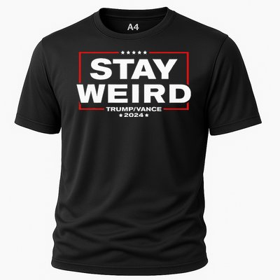 Donald Trump 2024 Stay Weird Jd Vance Cooling Performance Crew T-Shirt