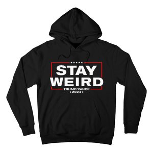 Donald Trump 2024 Stay Weird Jd Vance Hoodie