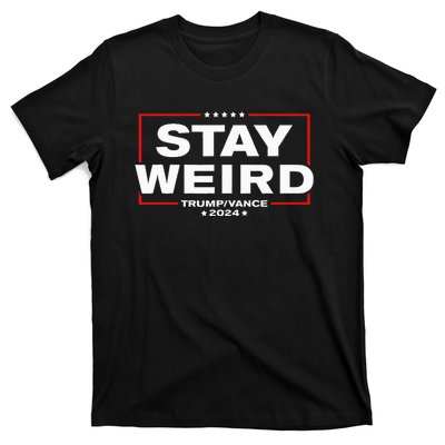 Donald Trump 2024 Stay Weird Jd Vance T-Shirt