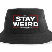 Donald Trump 2024 Stay Weird Jd Vance Sustainable Bucket Hat