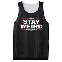 Donald Trump 2024 Stay Weird Jd Vance Mesh Reversible Basketball Jersey Tank