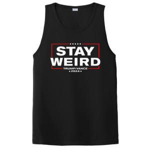 Donald Trump 2024 Stay Weird Jd Vance PosiCharge Competitor Tank