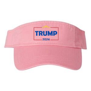 Donald Trump 2024 Take America Back Usa United States Valucap Bio-Washed Visor