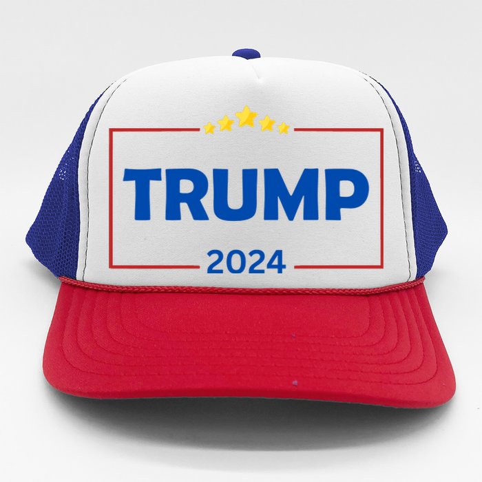 Donald Trump 2024 Take America Back Usa United States Trucker Hat