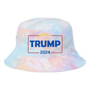 Donald Trump 2024 Take America Back Usa United States Tie Dye Newport Bucket Hat