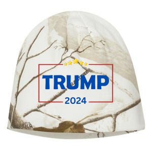 Donald Trump 2024 Take America Back Usa United States Kati - Camo Knit Beanie