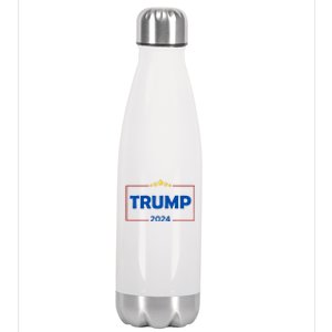 Donald Trump 2024 Take America Back Usa United States Stainless Steel Insulated Water Bottle