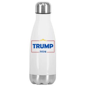 Donald Trump 2024 Take America Back Usa United States Stainless Steel Insulated Water Bottle