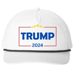 Donald Trump 2024 Take America Back Usa United States Snapback Five-Panel Rope Hat