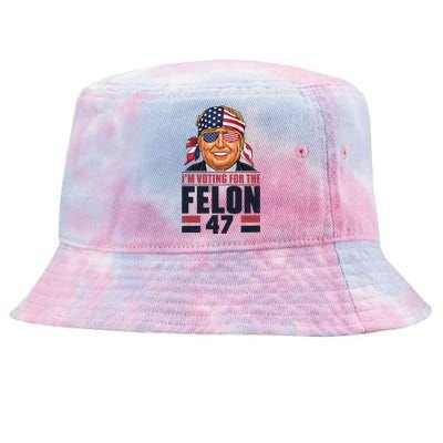 Donald Trump 2024 Presidential Support Design Tie-Dyed Bucket Hat