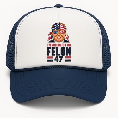 Donald Trump 2024 Presidential Support Design Trucker Hat