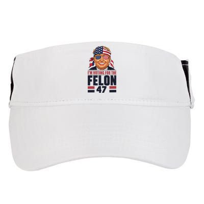 Donald Trump 2024 Presidential Support Design Adult Drive Performance Visor