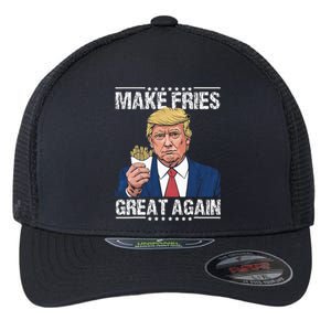 Donald Trump 2024 Make French Fries Great Again Flexfit Unipanel Trucker Cap