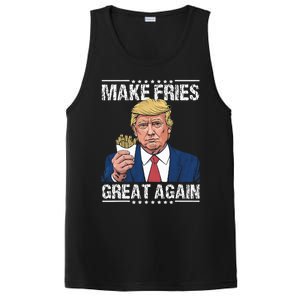 Donald Trump 2024 Make French Fries Great Again PosiCharge Competitor Tank