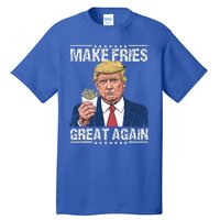 Donald Trump 2024 Make French Fries Great Again Tall T-Shirt