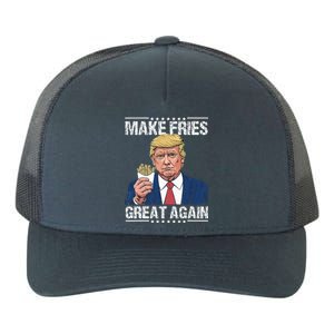 Donald Trump 2024 Make French Fries Great Again Yupoong Adult 5-Panel Trucker Hat