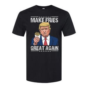 Donald Trump 2024 Make French Fries Great Again Softstyle CVC T-Shirt