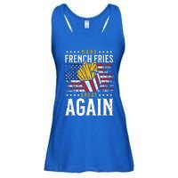 Donald Trump 2024 French Fry Make French Fries Great Again Ladies Essential Flowy Tank