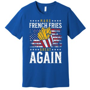 Donald Trump 2024 French Fry Make French Fries Great Again Premium T-Shirt