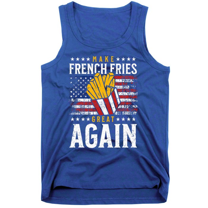 Donald Trump 2024 French Fry Make French Fries Great Again Tank Top