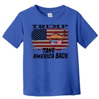 Donald Trump 2024 Take America Back Election Gift Toddler T-Shirt