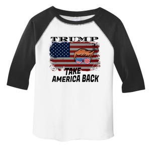 Donald Trump 2024 Take America Back Election Gift Toddler Fine Jersey T-Shirt