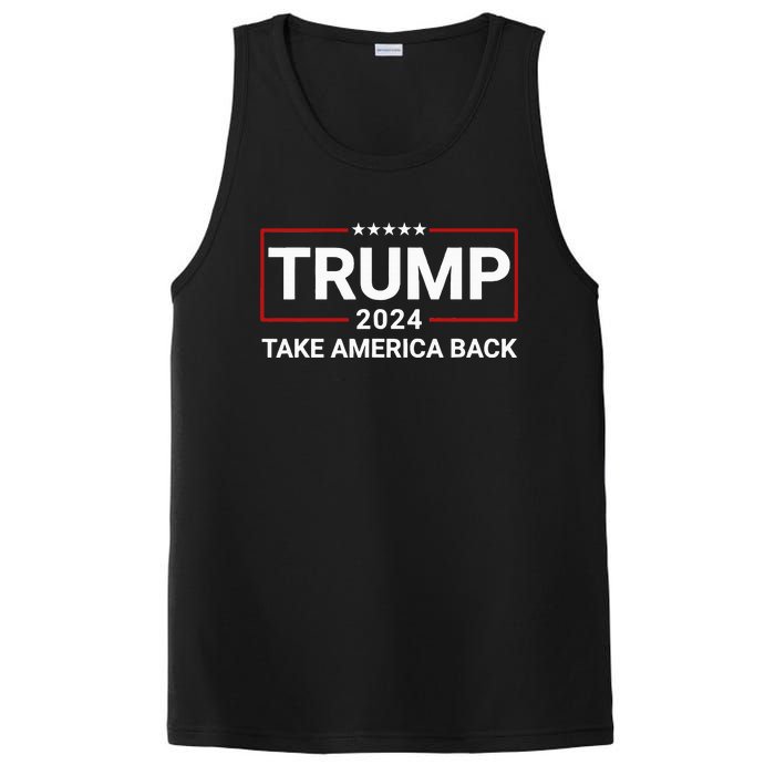 Donald Trump 2024 Take America Back Election The Return PosiCharge Competitor Tank