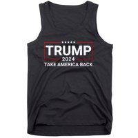 Donald Trump 2024 Take America Back Election The Return Tank Top