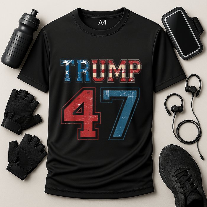 Donald Trump 2025 Inauguration Day Fan Cooling Performance Crew T-Shirt