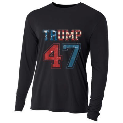 Donald Trump 2025 Inauguration Day Fan Cooling Performance Long Sleeve Crew