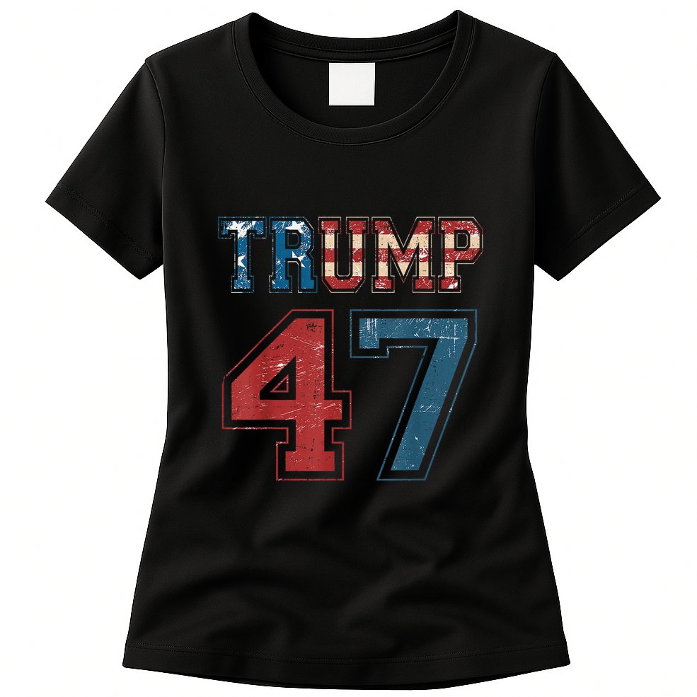 Donald Trump 2025 Inauguration Day Fan Womens T-Shirt