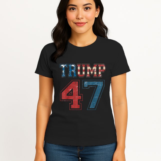 Donald Trump 2025 Inauguration Day Fan Womens T-Shirt