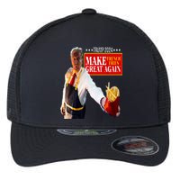 Donald Trump 2024 French Fry Make French Fries Great Again Flexfit Unipanel Trucker Cap