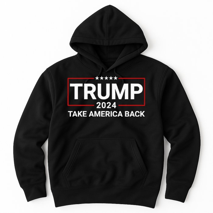 Donald Trump 2024 Take America Back Election The Return Hoodie