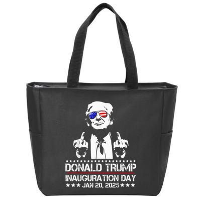 Donald Trump 2025 Inauguration Day Trump Lover Zip Tote Bag