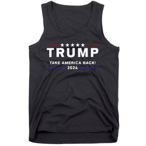 Donald Trump 2024 Take America Back Election The Return Tank Top