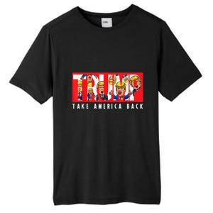 Donald Trump 2024 Take America Back Election The Return Tall Fusion ChromaSoft Performance T-Shirt