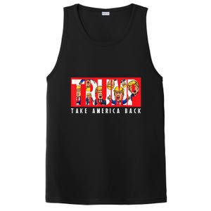 Donald Trump 2024 Take America Back Election The Return PosiCharge Competitor Tank