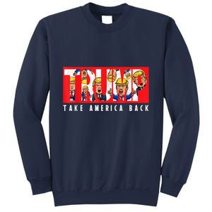 Donald Trump 2024 Take America Back Election The Return Sweatshirt