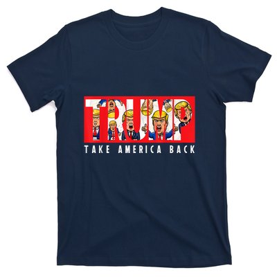 Donald Trump 2024 Take America Back Election The Return T-Shirt