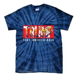 Donald Trump 2024 Take America Back Election The Return Tie-Dye T-Shirt