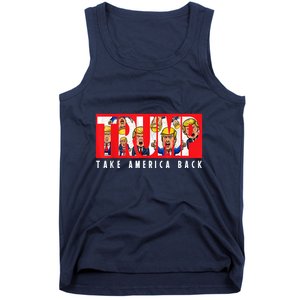 Donald Trump 2024 Take America Back Election The Return Tank Top