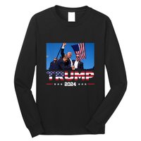 Donald Trump 2024 Survived Shot At Election Rally Gift Long Sleeve Shirt