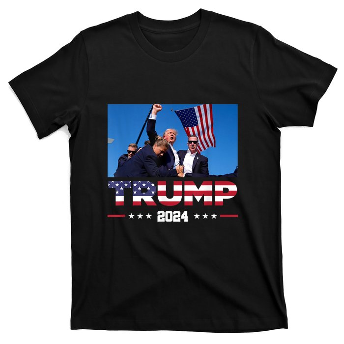 Donald Trump 2024 Survived Shot At Election Rally Gift T-Shirt