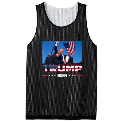 Donald Trump 2024 Survived Shot At Election Rally Gift Mesh Reversible Basketball Jersey Tank