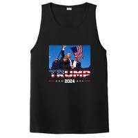 Donald Trump 2024 Survived Shot At Election Rally Gift PosiCharge Competitor Tank