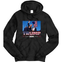 Donald Trump 2024 Survived Shot At Election Rally Gift Tie Dye Hoodie